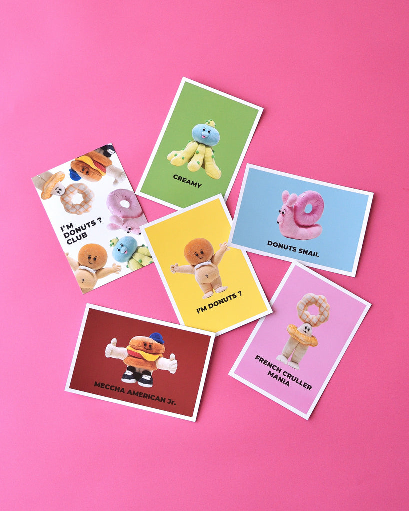 I'm donut ? CLUB POST CARD SET