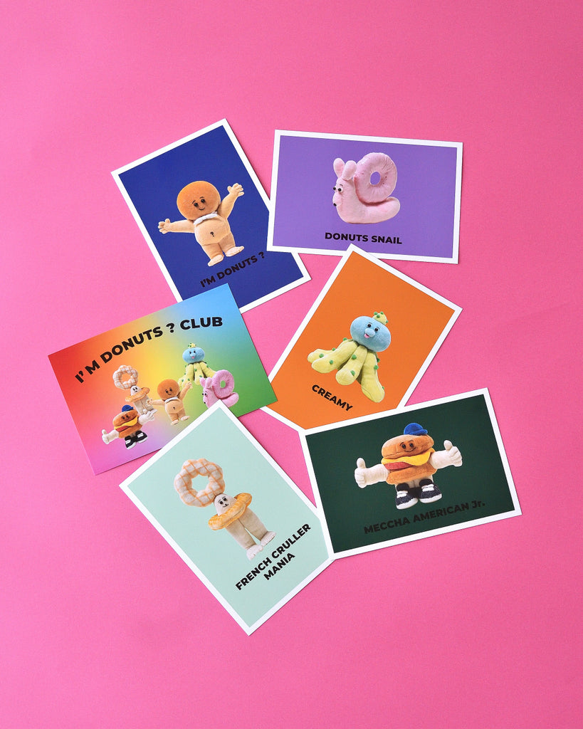 I'm donut ? CLUB POST CARD SET